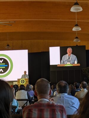 Former VP Al Gore discussing the essential components needed to solve the climate crisis.