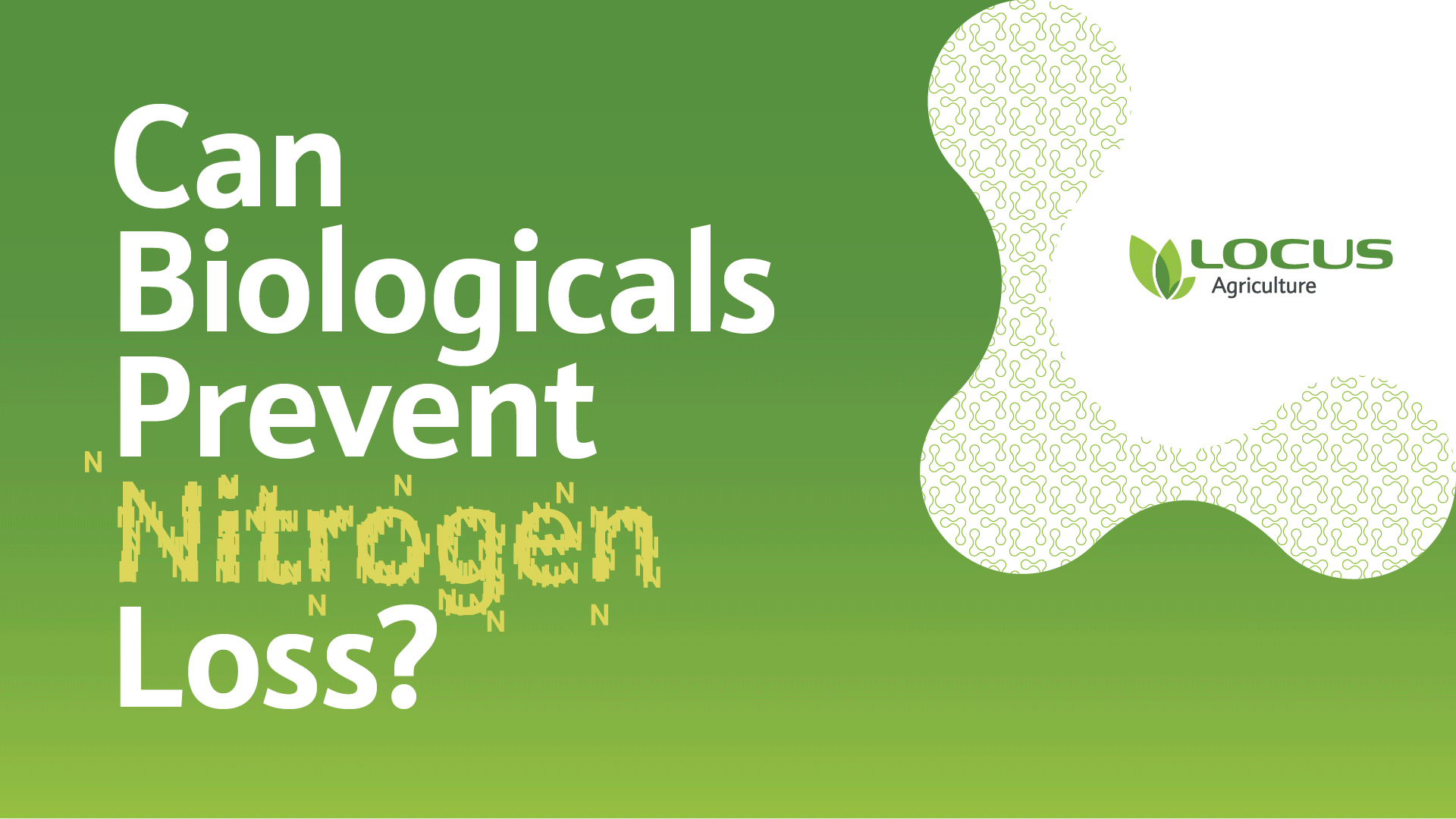 can biologicals prevent nitrogen loss gif
