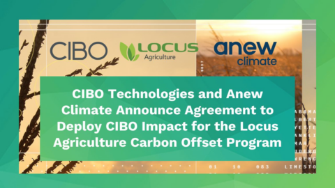 Locus AG CarbonNOW carbon farming program, Anew, CIBO Impact